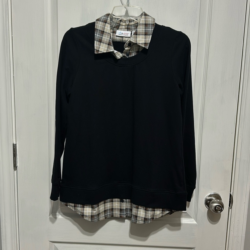 D& Co denim and company shirt